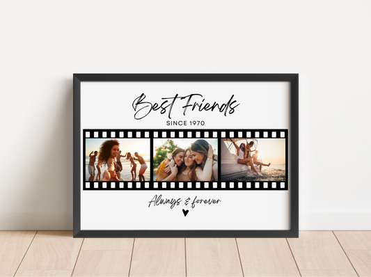 Personalised Best Friend Photo Print